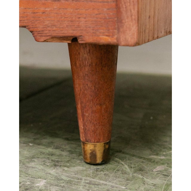 Mid 20th Century Mid 20th Century Elmwood Six Drawer Dresser For Sale - Image 5 of 8