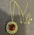 Estate Buccellati GIA Certified Orange Citrine, Diamond Pin/Pendant 18KG 21.8gm For Sale - Image 18 of 18