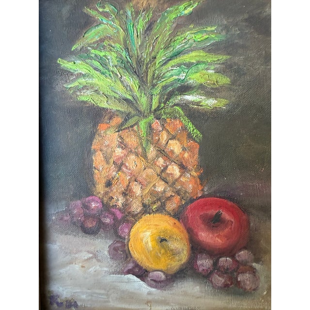 Vintage French Still Life of Fruit For Sale In Atlanta - Image 6 of 6