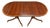 Large English Extendable Mahogany Table with Brass Claw Legs, 1890s For Sale