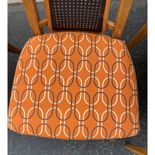 1960s Mid-Century Modern Drexel Heritage Meridian Dining Set - 6 Piece For Sale In Denver - Image 6 of 12