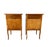 Mid 20th Century French Provincial Nightstands, Wood With Cabriole Legs, a Pair For Sale - Image 5 of 13