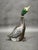 A remarkable French cast brass duck sculpture produced during the 1960s, featuring exquisite hand-painted decoration and...