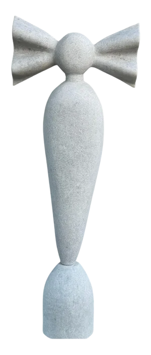 Nike Hand Carved Marble Sculpture by Tom Von Kaenel