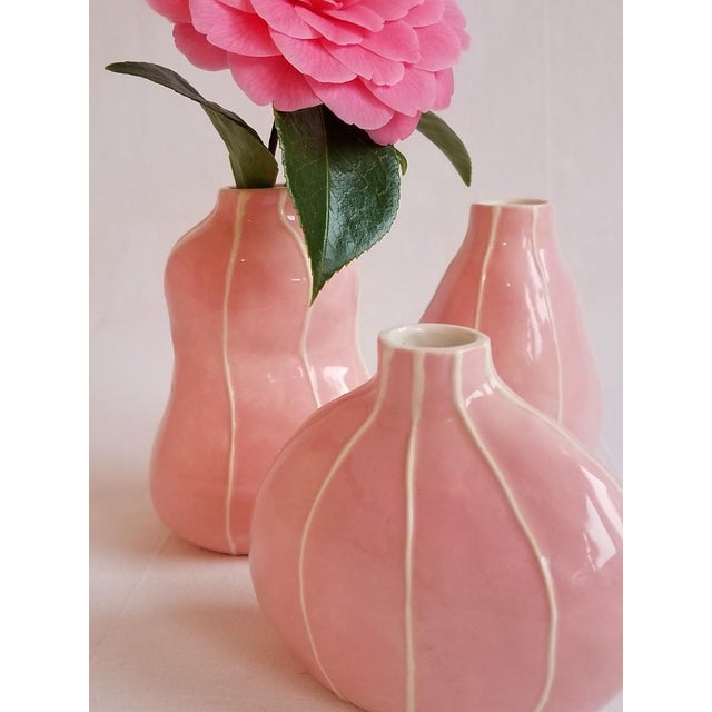 Pink Bud Vases Set of 3 Chairish