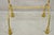 Gold Vintage Italian Hollywood Regency Gold Gilt Metal Iron Towel Rack W/ Tassel Feet For Sale - Image 8 of 9