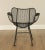 Woodard Mid Century Modern 'Sculptura' Wrought Iron Patio Dining Chairs - Set of 12 For Sale - Image 11 of 13