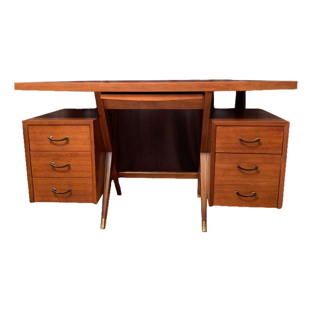 Mid-Century Desk, Italy, 1960s For Sale