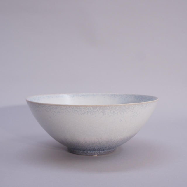 Bowl in Stoneware by Sven Wejfelt for Gustavsberg, 1991, in Flawless conditions. Designed 1990 to 1999 This piece has an...