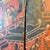 Red 8 Panel Antique Wooden Chinese Screen For Sale - Image 8 of 18