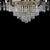 French Empire Style Crystal & Gilt Bronze “Crystal Basket” 8-Light Chandelier For Sale - Image 6 of 11