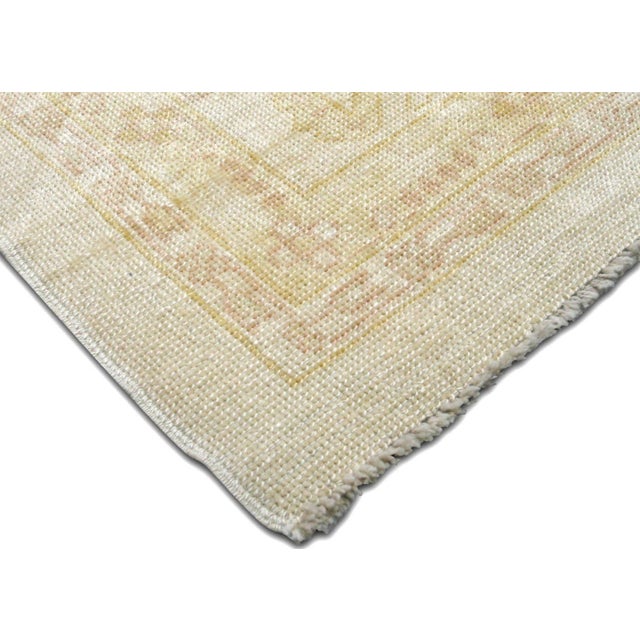 Traditional 1960s Turkish Oushak Rug For Sale - Image 3 of 6