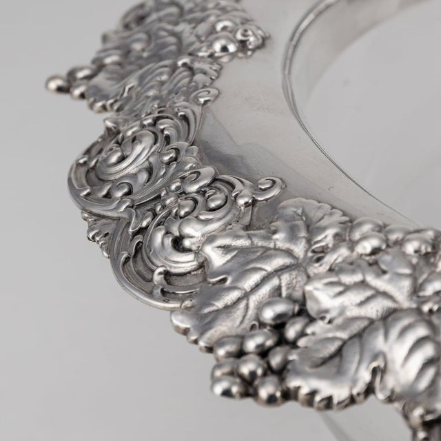 Silver and Glass Bowl from Tiffany & Co For Sale - Image 6 of 11