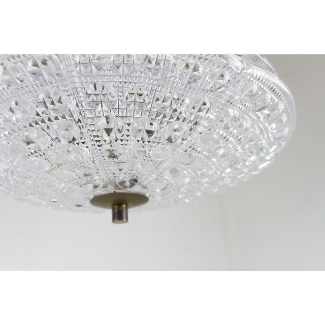 Orrefors Crystal and Brass Pendant by Fagerlund for Lyfa, 1960s For Sale - Image 16 of 18