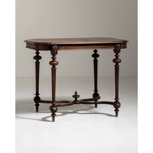 19th Century Napoleon III Table, Second Empire Style, France, 19th Century For Sale - Image 5 of 13