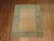 A remarkable late 19th-century Persian Tabriz rug woven by Hadji Jalili workshop in the city of Tabriz. 4'6'' x 5'11'' The...