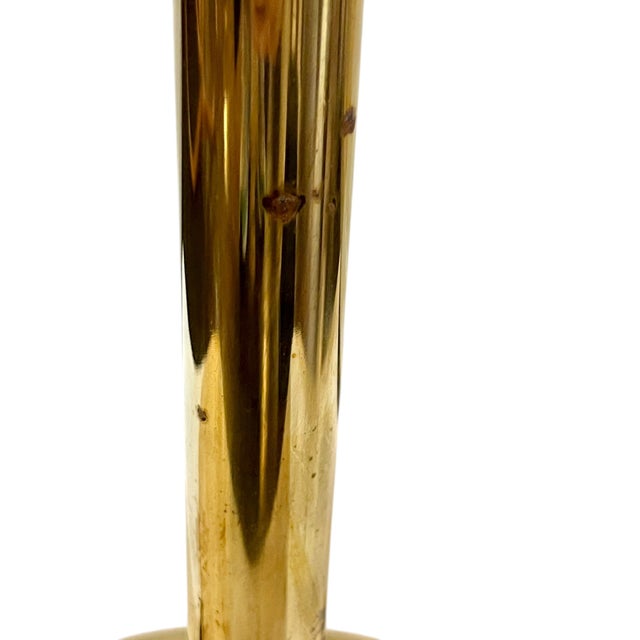 Mid 20th Century Brass Adjustable Valet Coat Rack With Paw Feet For Sale - Image 13 of 17