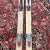Traditional Pair of 1940s Wooden Decorative Vintage Snow Skis For Sale - Image 3 of 11