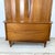 Vintage Mid-Century Modern Walnut Highboy Dresser With Sculpted Pulls For Sale In Philadelphia - Image 6 of 12
