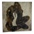 Phillip and Kelvin LaVerne "Ecstasy" Patinated Bronze & Pewter Wall Sculpture For Sale