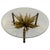 1960s Brutalist Torch‑Cut Sunburst Coffee Table Mid-Century Modern Silas Seandel Style For Sale - Image 5 of 12