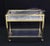 Mid-Century Modern Brass and Lucite Cart For Sale - Image 6 of 10