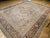 19th Century Agra Rug, Hand-Knotted Wool, Geometric Design, Pale Purple & Gray, 12' X 14’ For Sale - Image 4 of 18