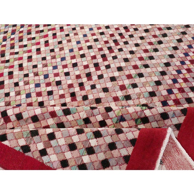 Galerie Shabab Collection Mid-20th Century Turkish Anatolian Room Size Carpet For Sale - Image 9 of 10