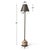 Elegant and refined, this tall table lamp pairs a slim bronze empire shade with a long, slender neck accented by graceful...