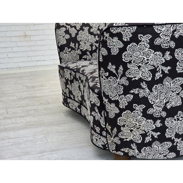 1960s Vintage Danish Two-Seater Banan Sofa, 1960s For Sale - Image 5 of 18