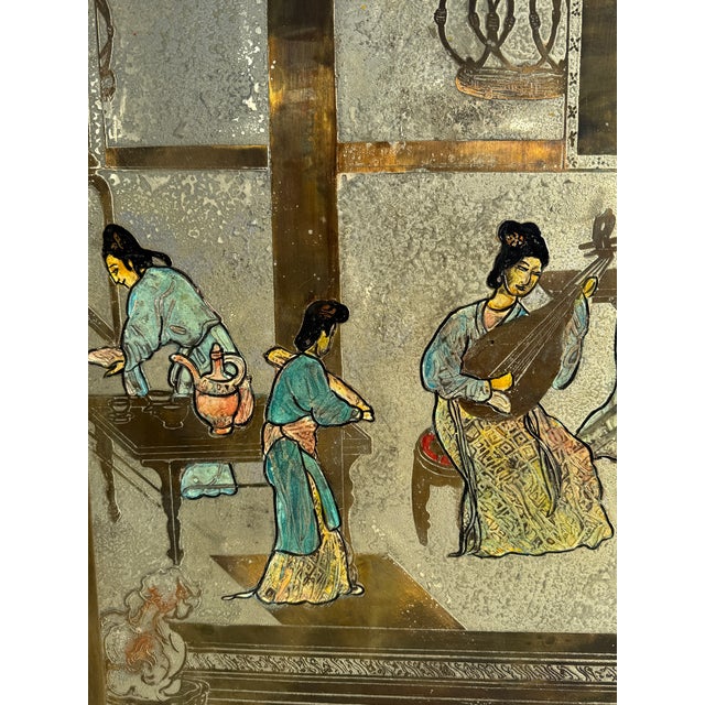 1960s Philip and Kelvin LaVerne “Chin Ying” Coffee Table / Desk For Sale - Image 14 of 15