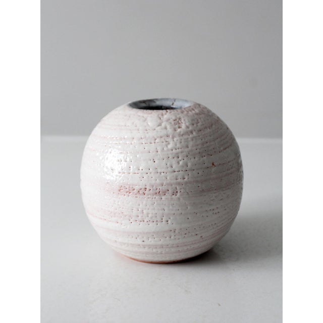 Vintage Studio Pottery Vase For Sale - Image 4 of 8