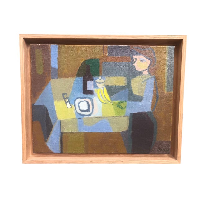 Style: French School, 1953 Condition: Very good Technique: Oil on canvas Other: Signed lower right Dimensions: 26 x 35 cm...