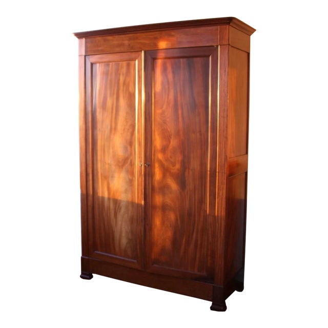 French 1850s Louis Philippe Armoire For Sale