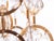 Metal Cascading 28 Chandelier Swarovski Crystal and Gilt Brass by Kurt Faustig, Munich, 1970s For Sale - Image 7 of 14