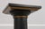 Chinoiserie Black Lacquered Italian Chinoiserie Pedestal Stand For Sale - Image 3 of 15