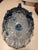 Vintage Indiana Glass Blue Harvest Footed Fruit Bowl, Large Oval For Sale In Columbus, GA - Image 6 of 8