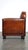 Art Deco Club Chair in Cognac-Colored Leather For Sale - Image 5 of 17