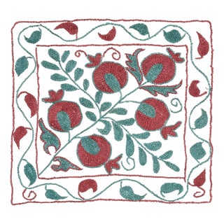 16"x18" Embroidered Cotton Cushion Cover. New Toss Pillow. Modern Lace Pillow For Sale