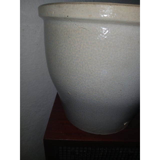 Antique American One-Gallon Stoneware Crock For Sale In Naples, FL - Image 6 of 8