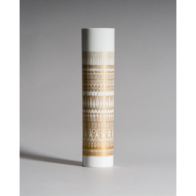 Trio Gilded Porcelain Vases by Hans Theo Baumann & Tapio Wirkkala for Rosenthal Studio-Line, Germany, 1960s, Set of 3 For Sale - Image 18 of 18