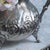 Metal Teapot with Floral Embossing For Sale - Image 6 of 8