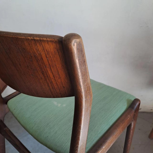 Vintage Danish Dining Chair by P.E. Jørgensen, 1950s For Sale - Image 4 of 6