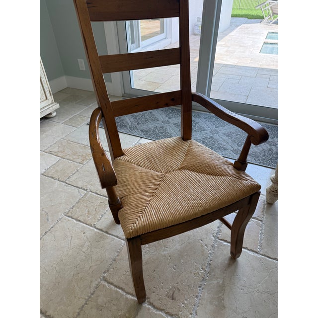 White Drexel Heritage Farmhouse Dining Set For Sale - Image 8 of 10