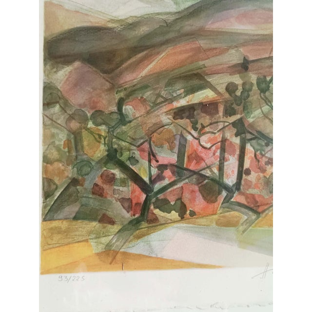 Camille Hilaire, Mont Sainte Victoire, 1980s, Lithograph For Sale - Image 11 of 12