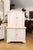 Baroque Swedish Baroque Period 1760 Painted Two-Part Cabinet with Four Doors For Sale - Image 3 of 13