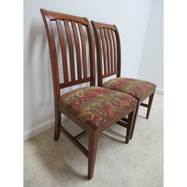 Ethan Allen Mission American Impressions Cherry Dining Chair Chairish