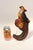 1920s Vintage Hand-Painted Chalkware Bird / Pheasant Wall Sculpture For Sale - Image 5 of 16