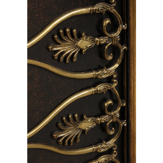 Theodore Alexander Regency Style Black & Gold Sideboard For Sale - Image 15 of 18