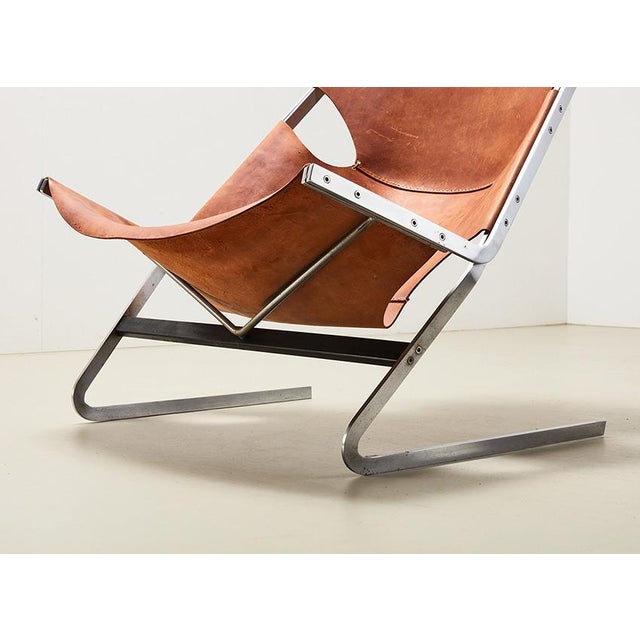 1960s Vintage Lounge Chair by Pierre Thielen, 1960s For Sale - Image 5 of 11